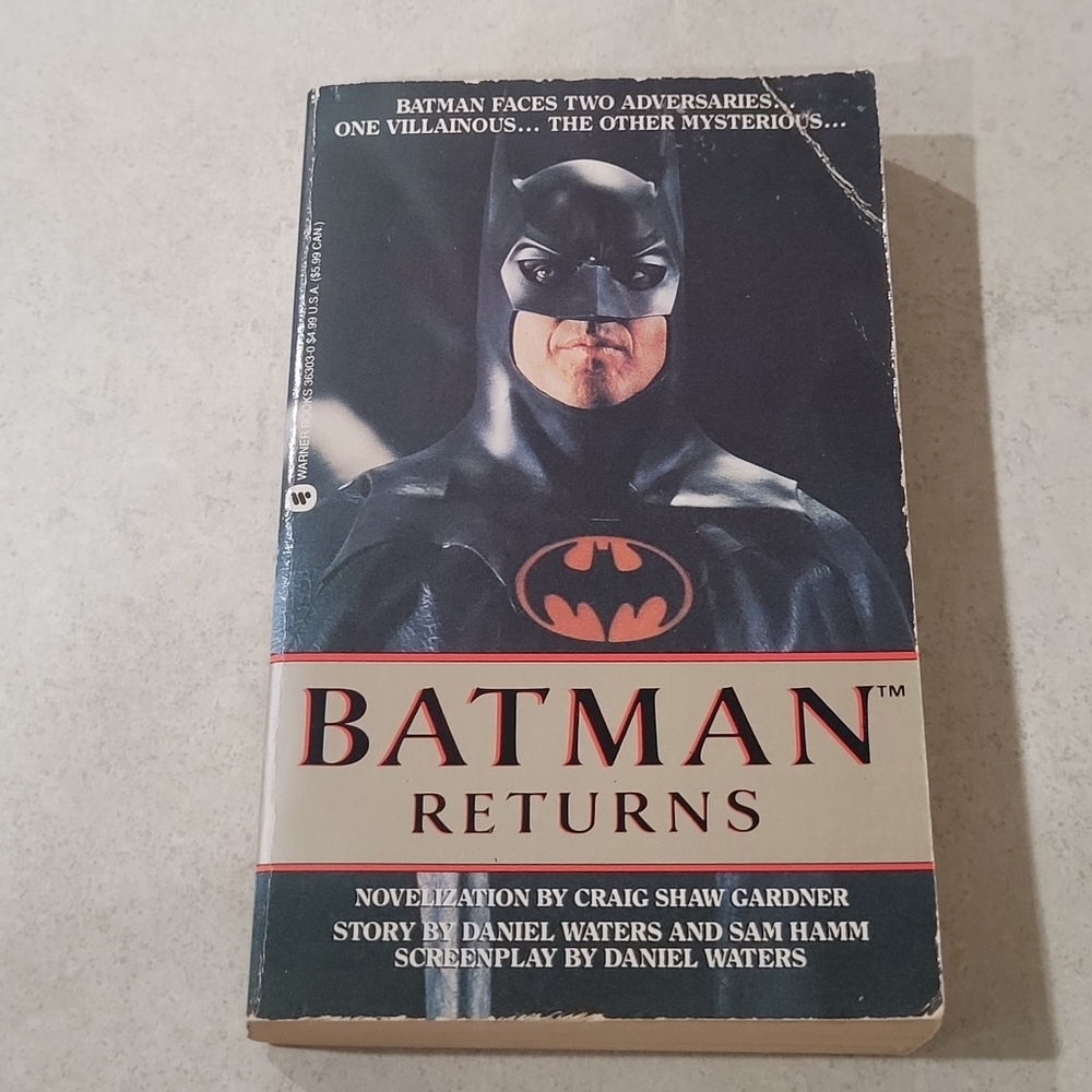 Batman Returns 1992 Softcover Book First Printing